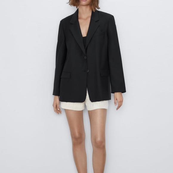 Zara Jackets & Blazers - Zara Black oversized blazer